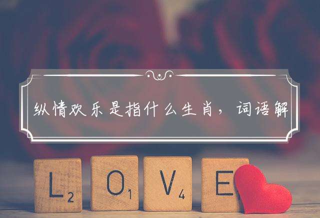 纵情欢乐是指什么生肖，词语解释落实